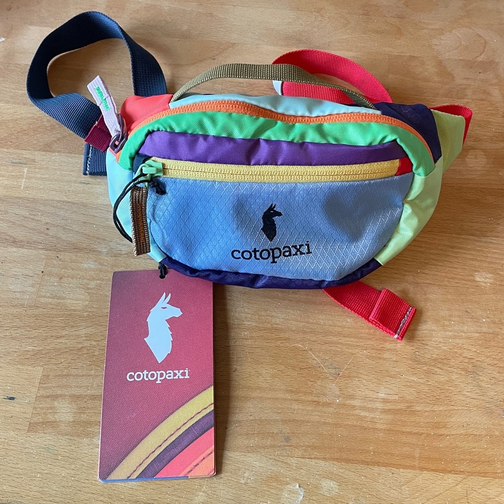 Cotopaxi Colorful Hip Pack with Adjustable Strap